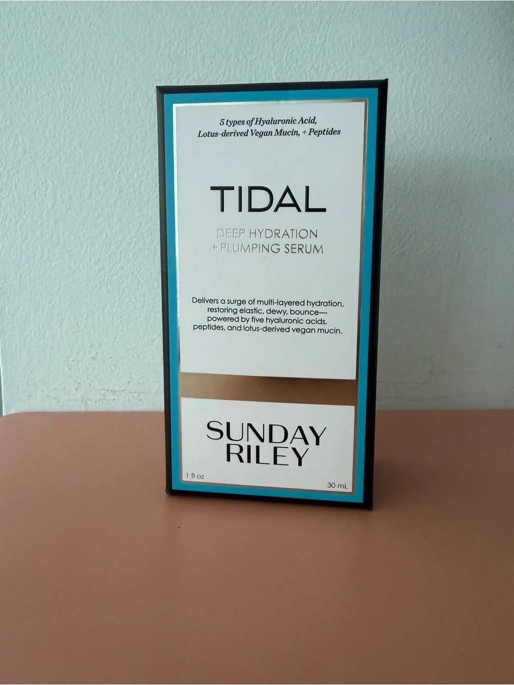 Sunday Riley Tidal Deep Hydration + Plumping Serum NIB, sealed 30 ml
